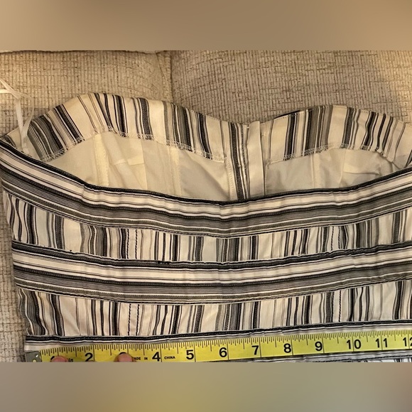 Bryon Lars Beauty Mark striped dress sz 4 - Picture 12 of 16